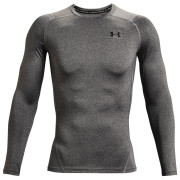 Muške funkcionalne majice Under Armour HG Armour Comp LS siva CarbonHeather//Black