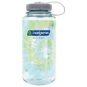 Boca Nalgene Wide Mouth Tie-Dye Print 1000 ml svijetlo plava Seafoam w/Platinum Blue Tie Dye