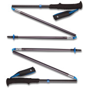 Trekking štapovi Black Diamond Distance Z Poles crna/plava Pewter