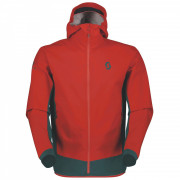 Muška zimska jakna Scott Explorair Hybrid LT crvena/siva