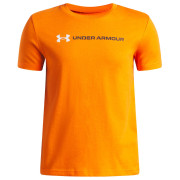 Under Armour UA B Logo Wordmark SS Outrageous Orange