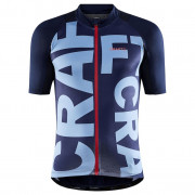 Muški biciklistički dres Craft Adv Endur Graphic tamno plava Blaze/Atmos