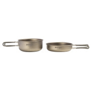 Set za kuhanje Vango Titanium 2 Piece Cook Set srebrena Titanium