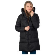 Ženska duga jakna Northfinder Izabel crna black