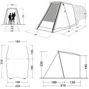 Šator za kamper Outwell Sandcrest L