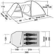 Šator Easy Camp Eclipse 300