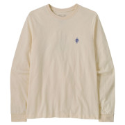 Muška majica Patagonia M's L/S MW Hut Tripper Skyline T-Shirt bež Undyed Natural