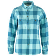 Ženska košulja Fjällräven Övik Heavy Flannel Shirt W plava Dawn Blue-Breeze Blue
