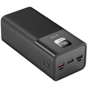 Power bank eksterne baterije Swissten Power Line 40000 mAh 100W crna Black