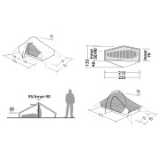 Turistički šator Robens Chaser 1 LW