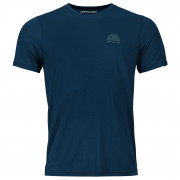 Muška majica Ortovox 120 Cool Tec Mtn Stripe Ts M tamno plava