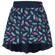 Suknje za djevojčice Loap Batlee plava BlackIris/Pink