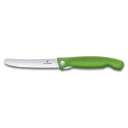 Sklopivi nož Victorinox Swiss Classic - oštri nazubljeni zelena Green