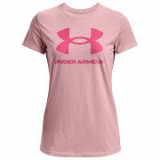 Ženska majica Under Armour Sportstyle Logo SS ružičasta