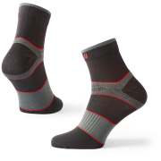 Čarape Zulu Zulu Sport crna/crvena black/red