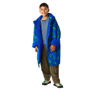 Dječji nepromočivi kaput Regatta Junior Changing Robe Olymp Blue Dino