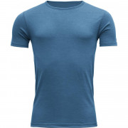 Muška majica Devold Breeze Man T-Shirt short sleeve plava BlueMelange