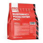 Glavno jelo Adventure Menu Emergency food/water pack, Menu I crvena red