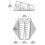 Izuzetno lagani šator Big Agnes Tiger Wall UL2 Solution Dye