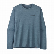 Muška majica Patagonia M's L/S Cap Cool Daily Graphic Shirt - Lands plava