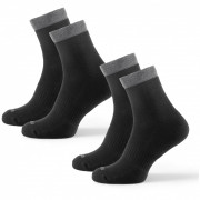 Čarape Zulu Everyday 200M 2-pack crna/siva