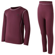Dječji funkcionalni set Dare 2b Pow II Baselayer Set Huckleberry Tamno crvena Huckleberry