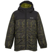 Dječja zimska jakna Regatta Lofthouse Black/Distress Camo khaki/crna Black/Distress Camo