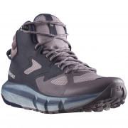 Ženske planinarske cipele Salomon Predict Hike Mid Gore-Tex smeđa / plava