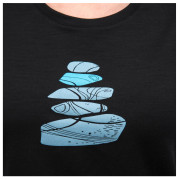 Ženska majica Sensor Merino Blend Stone