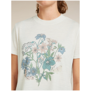 Ženska majica Icebreaker Merino 150 Tech Lite SS Crop Tee NZ Flora