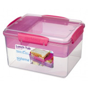 Kutija za ručak Sistema Sistema Lunch Tube To Go 2,3L ružičasta