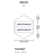 Šator Sea to Summit Ikos Evo Tent TR2