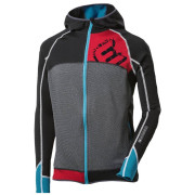 Muška dukserica Progress Rebel 17CC crna/crvena Black/Red/Turquoise