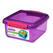 Kutija za hranu Sistema Lunch Plus 1,2l Ljubičasta