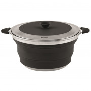 Lonac Outwell Collaps pot with lid 2,5 l crna