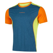 Muška majica La Sportiva Tracer T-Shirt M plava/narančasta Storm Blue/Lime Punch