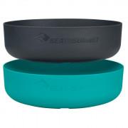 Set zdjela Sea to Summit DeltaLight Bowl Set 730 ml & 800 ml plava/crna