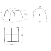 Zaklon Outwell Wakefield Shelter M