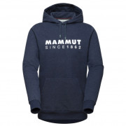 Muška dukserica Mammut Mammut Logo ML Hoody Men plava MarineMelangePrt