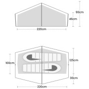 Izuzetno lagani šator Terra Nova Equipment Laser Lite 2