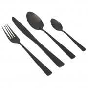 Set pribora za jelo Gimex Cutlery black 16 pc