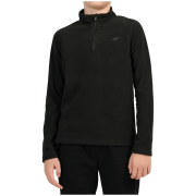 Dječja dukserica 4F Fleece Underwear M086 Deep Black crna Deep Black