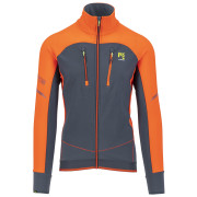Muška jakna Karpos Alagna Evo Jacket crna/narančasta India Ink/Grenadine