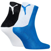 Muške čarape Puma Men Cat Block Quarter 2P