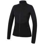 Ženska dukserica MOOA Merino 3D 240 crna black