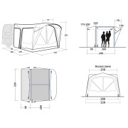 Šator za kamper Outwell Park PowerAir