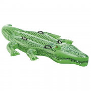Krokodil na napuhavanje Intex Giant Gator RideOn 58562NP zelena