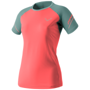 Ženska majica Dynafit Alpine Pro W S/S Tee ružičasta/zelena 6171 - cabana/3090