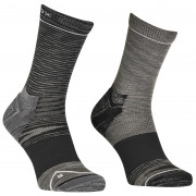Muške čarape Ortovox Alpine Mid Socks M crna/siva