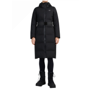 Ženska duga jakna 4F Down Jacket F0930 crna Deep Black
